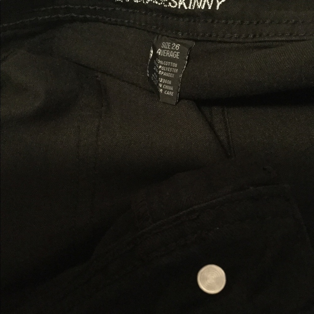 Ashley Stewart sz 26 average black jeans bootcut - Picture 6 of 8
